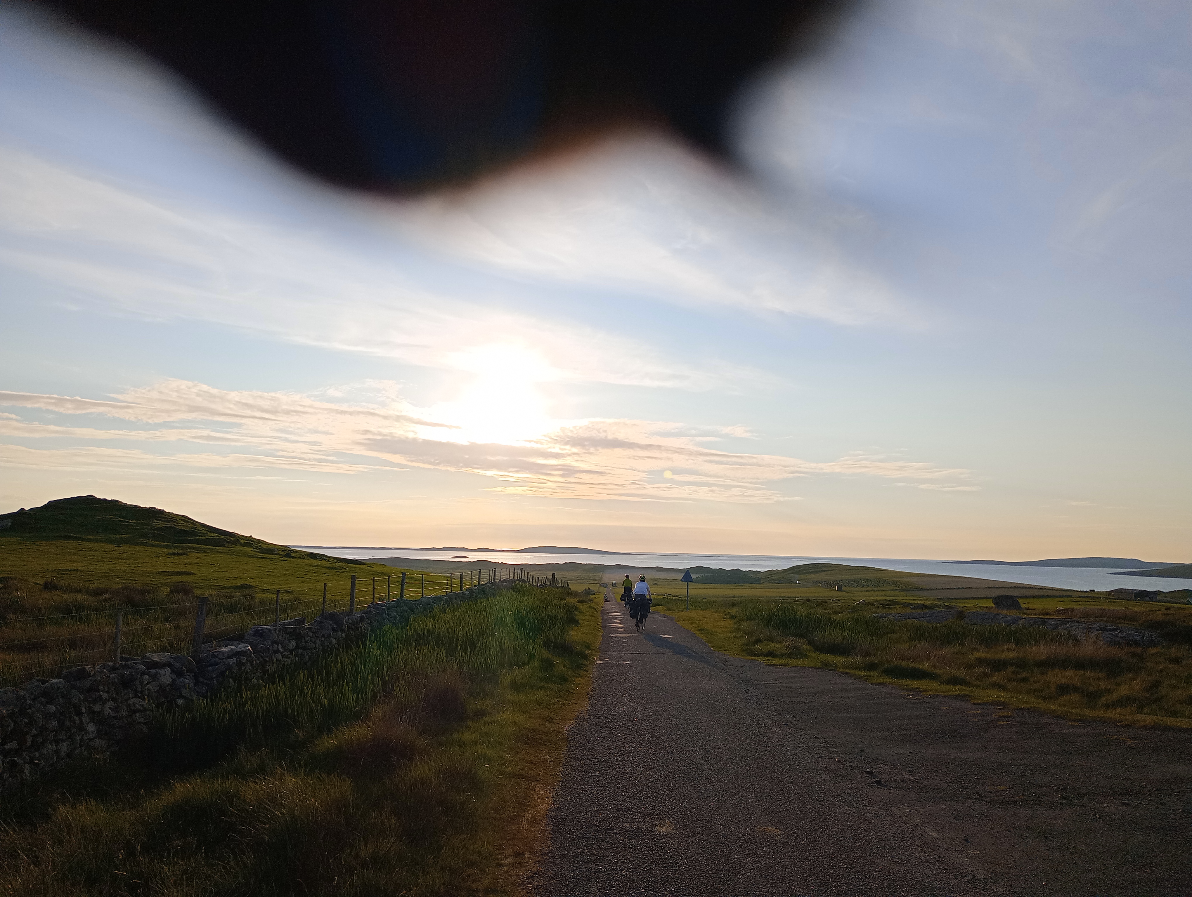 bodged photo near berneray.